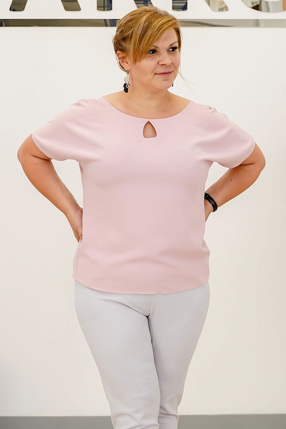 Plus size blouse model 169140